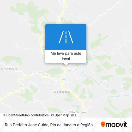 Rua Prefeito José Guida mapa