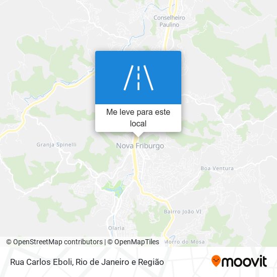 Rua Carlos Eboli mapa