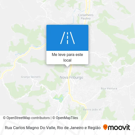 Rua Carlos Magno Do Valle mapa