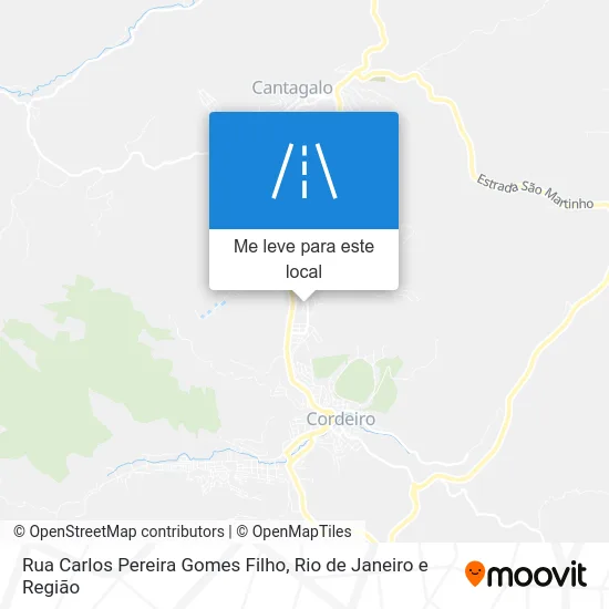 Rua Carlos Pereira Gomes Filho mapa