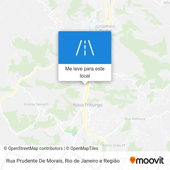 Rua Prudente De Morais mapa