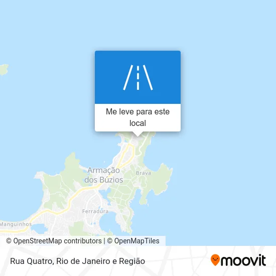 Rua Quatro mapa