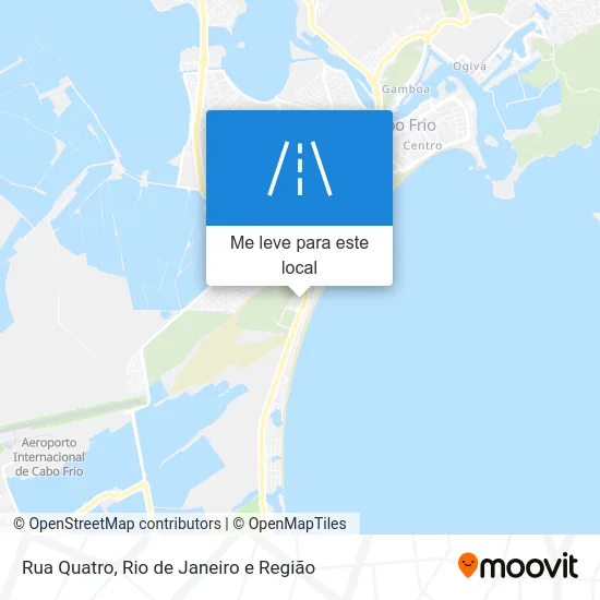 Rua Quatro mapa