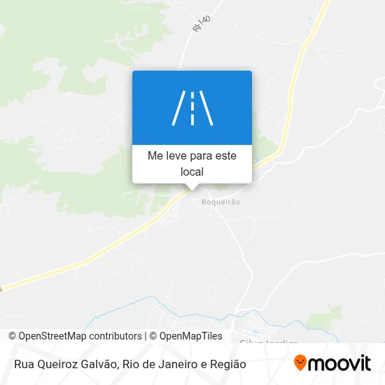 Rua Queiroz Galvão mapa