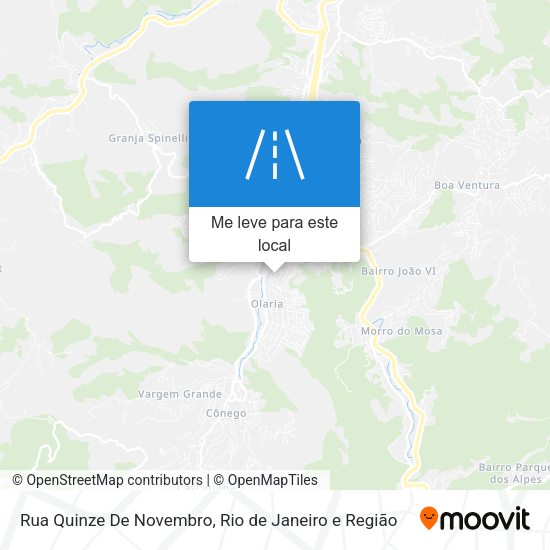 Rua Quinze De Novembro mapa