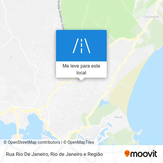 Rua Rio De Janeiro mapa