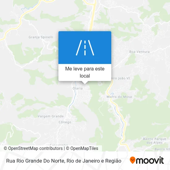 Rua Rio Grande Do Norte mapa