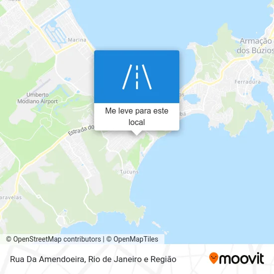 Rua Da Amendoeira mapa