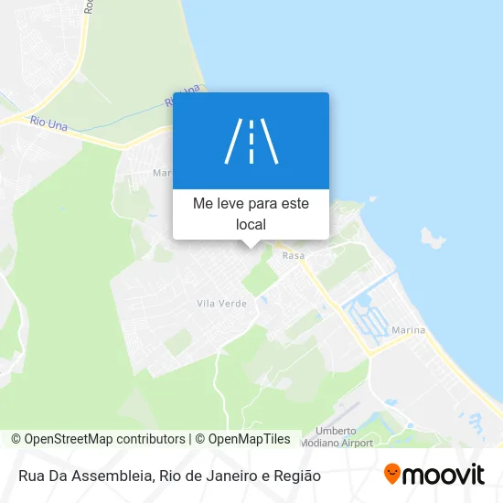 Rua Da Assembleia mapa