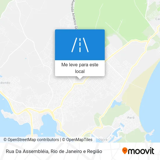 Rua Da Assembléia mapa