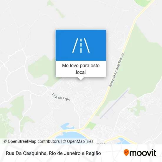 Rua Da Casquinha mapa