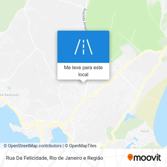 Rua Da Felicidade mapa