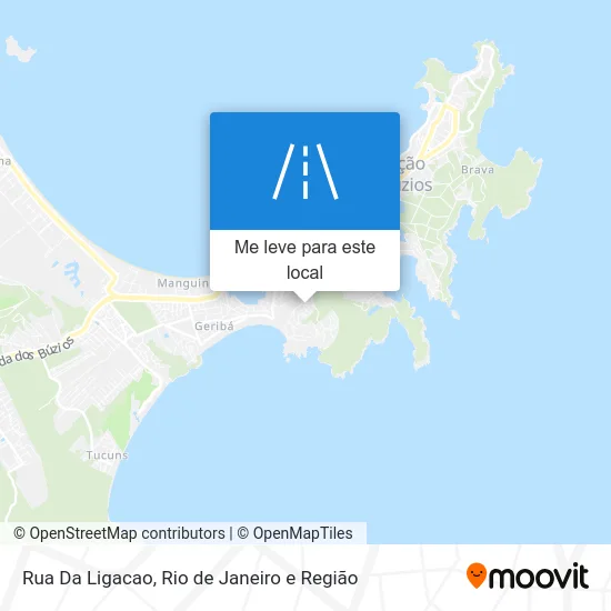 Rua Da Ligacao mapa