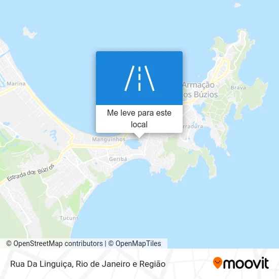 Rua Da Linguiça mapa