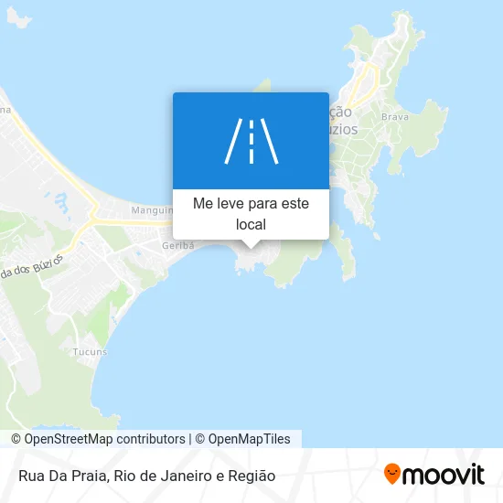 Rua Da Praia mapa