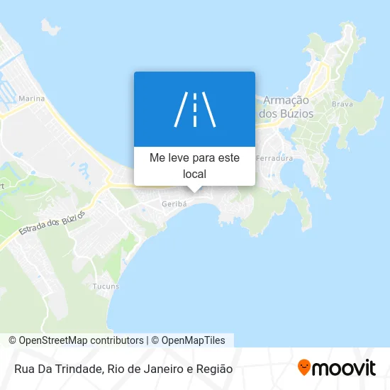 Rua Da Trindade mapa