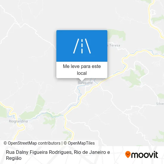 Rua Dalny Figueira Rodrigues mapa