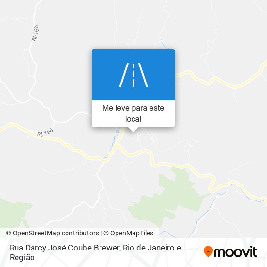 Rua Darcy José Coube Brewer mapa