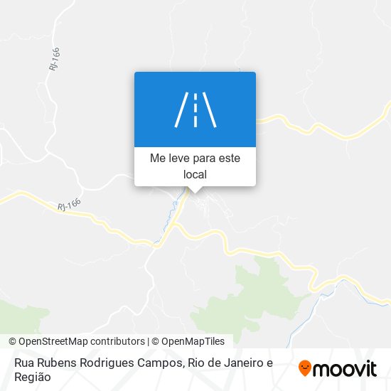 Rua Rubens Rodrigues Campos mapa