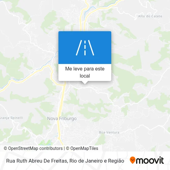 Rua Ruth Abreu De Freitas mapa