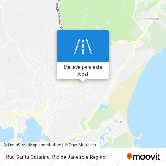 Rua Santa Catarina mapa