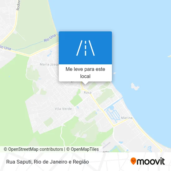 Rua Saputi mapa
