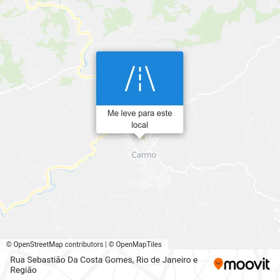 Rua Sebastião Da Costa Gomes mapa