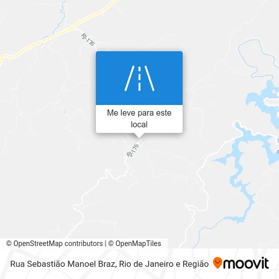 Rua Sebastião Manoel Braz mapa