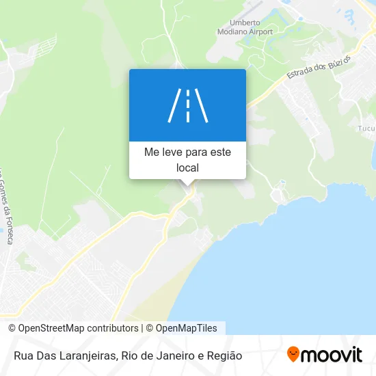 Rua Das Laranjeiras mapa