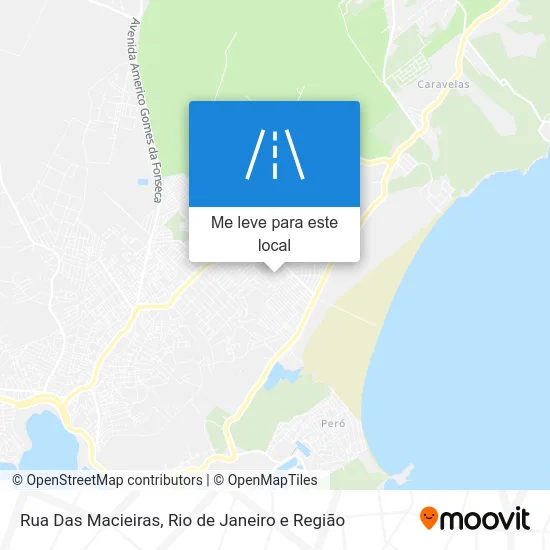 Rua Das Macieiras mapa