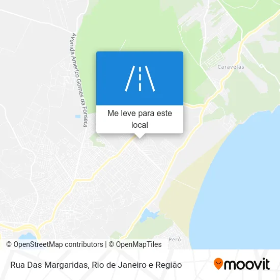 Rua Das Margaridas mapa