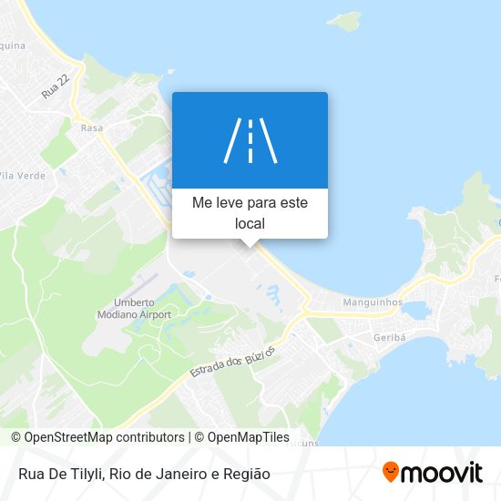 Rua De Tilyli mapa