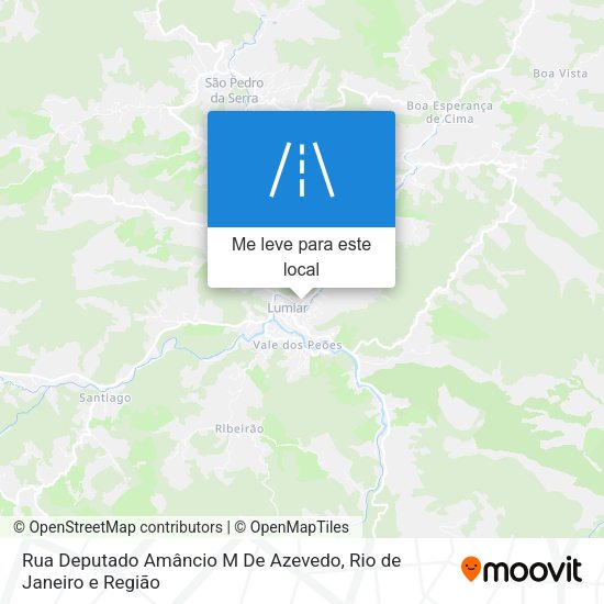 Rua Deputado Amâncio M De Azevedo mapa