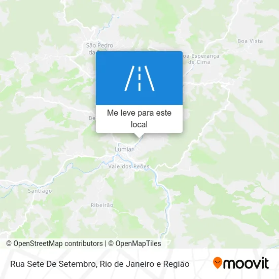 Rua Sete De Setembro mapa