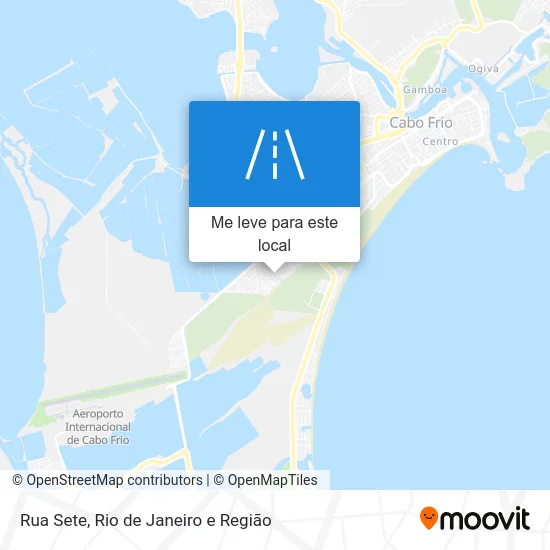 Rua Sete mapa
