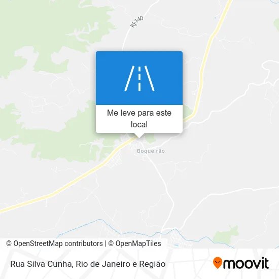 Rua Silva Cunha mapa