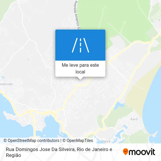 Rua Domingos Jose Da Silveira mapa