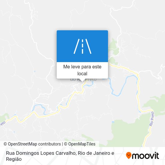 Rua Domingos Lopes Carvalho mapa