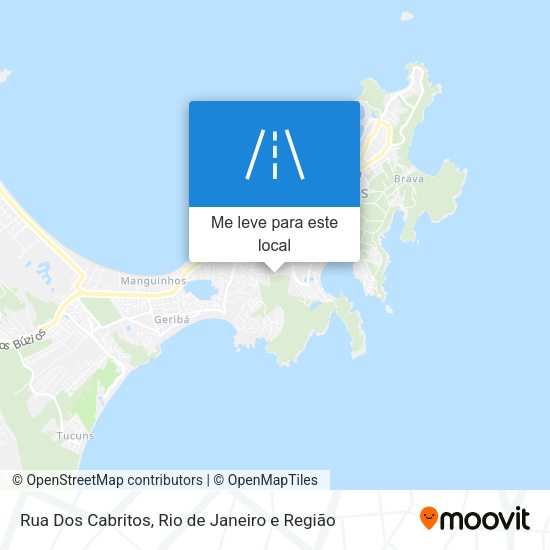 Rua Dos Cabritos mapa