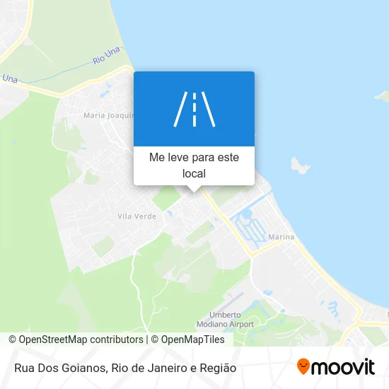 Rua Dos Goianos mapa