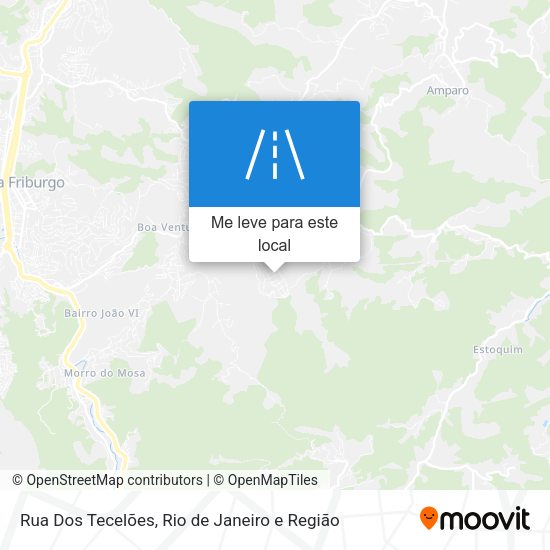 Rua Dos Tecelões mapa