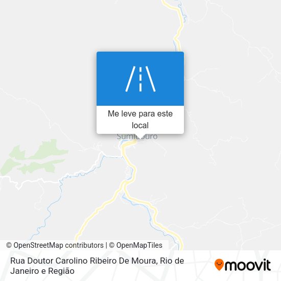 Rua Doutor Carolino Ribeiro De Moura mapa