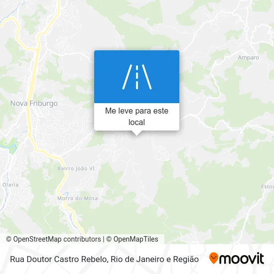 Rua Doutor Castro Rebelo mapa