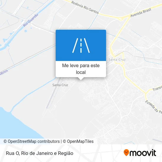 Rua O mapa