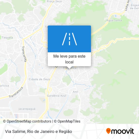 Via Salime mapa