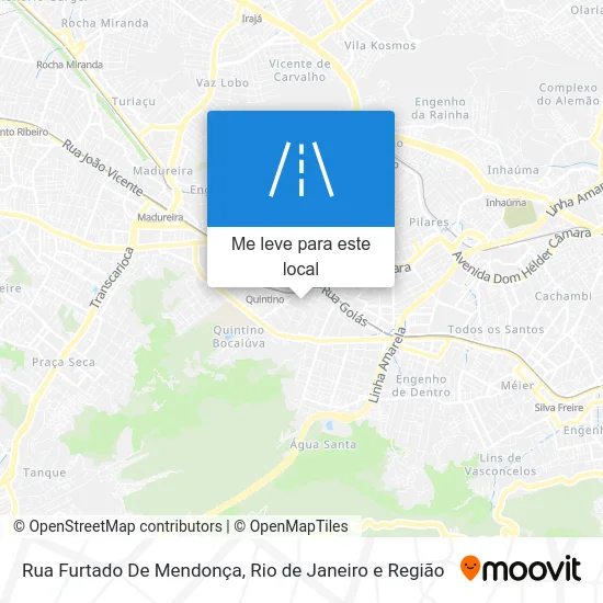 Rua Furtado De Mendonça mapa