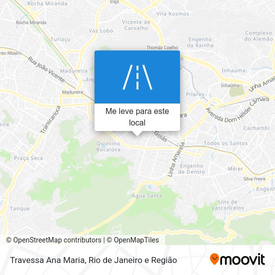 Travessa Ana Maria mapa