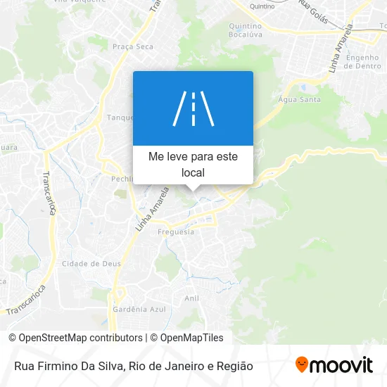 Rua Firmino Da Silva mapa
