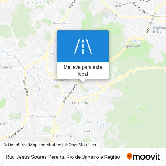 Rua Jesus Soares Pereira mapa