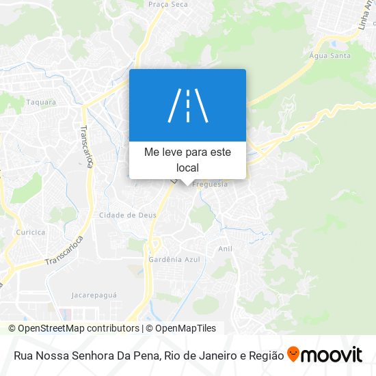 Rua Nossa Senhora Da Pena mapa